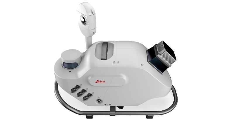 Le système de cartographie mobile Leica Pegasus TRK500 Neo, équipé de capteurs de pointe et conçu pour relever de vastes zones avec une portée et une précision inégalées.